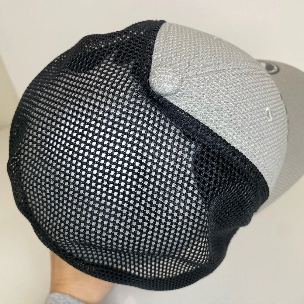 The North Face One Touch Seamless Mesh Hat Cap Unisex One Size Black Gray